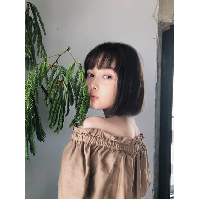 玉城ティナさんのインスタグラム写真 - (玉城ティナInstagram)「あづい」7月13日 11時32分 - tinapouty