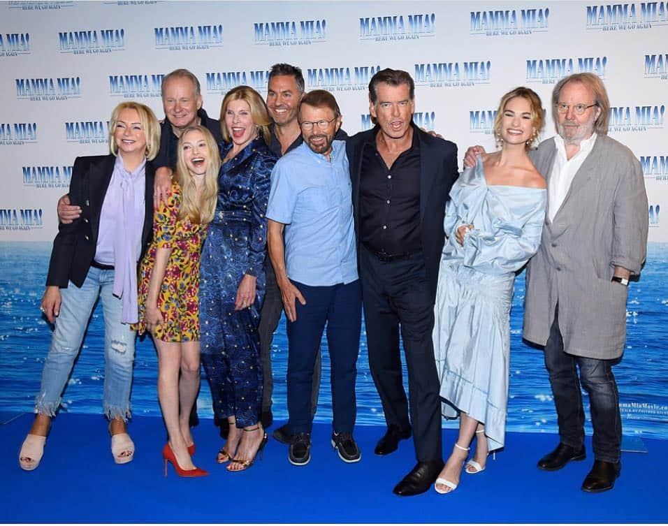 リリー・ジェームズさんのインスタグラム写真 - (リリー・ジェームズInstagram)「No biggie. #mammamia #abba #stockholm」7月13日 3時06分 - lilyjamesofficial