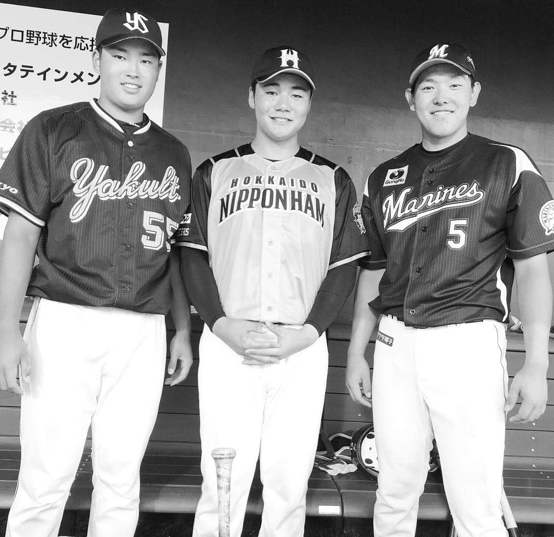 村上宗隆のインスタグラム：「とても良い経験になりました。 これからもっともっとレベルの高い場所でプレーしたいと強く思いました。 前半戦は怪我もありましたがなんとか食らいつくことができました。 後半戦も始まりますが、早く一軍で活躍できるように頑張りたいと思います！！これからも応援よろしくお願い致します🙇‍♂️ また、今日は母校の初戦です。 ぜひ甲子園に行ってもらいたいです。」