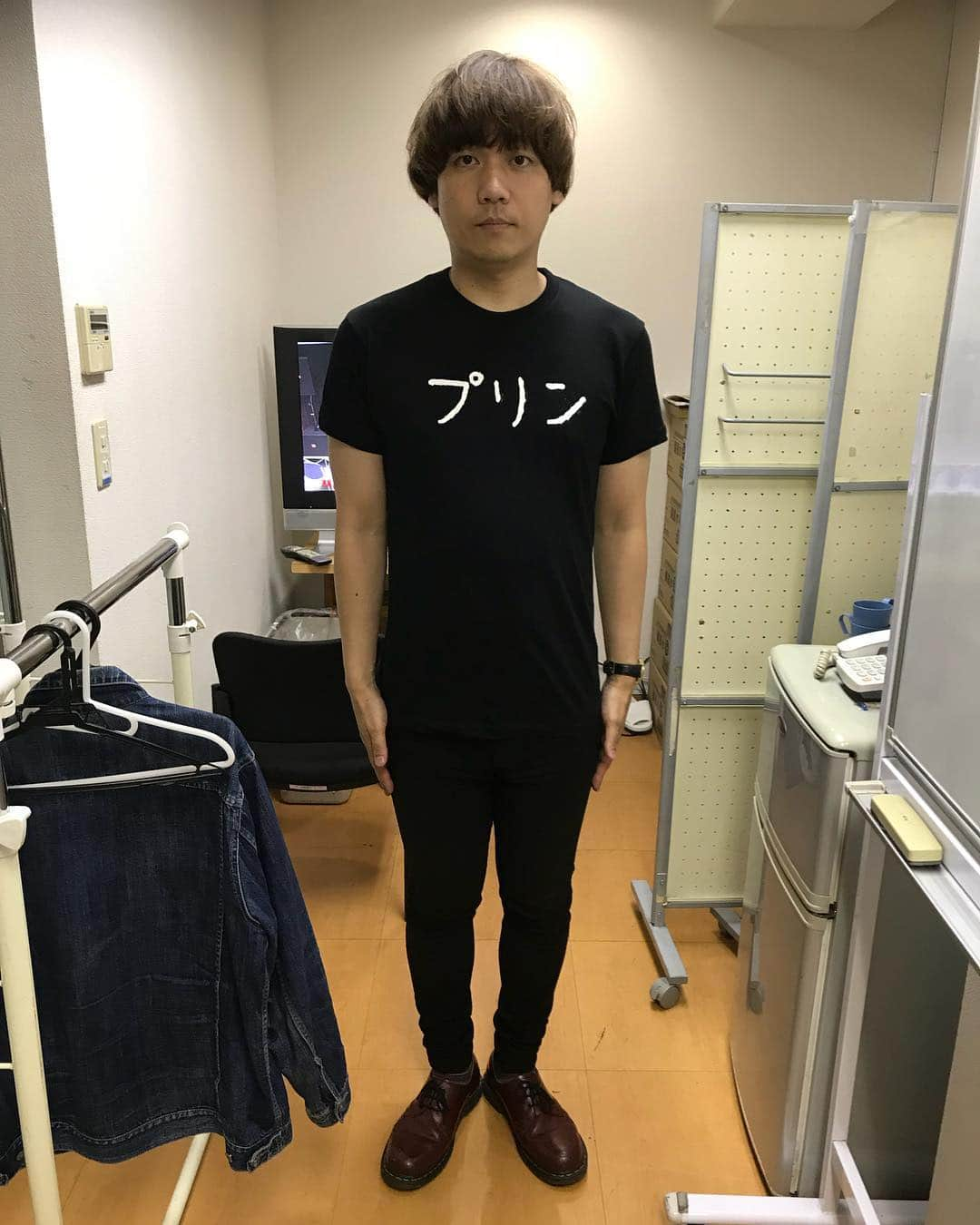 白井鉄也さんのインスタグラム写真 - (白井鉄也Instagram)「今日のTシャツ  プリン  2018.6/11 #今日のTシャツ #プリン #purine #sweets #Tshirt #2018 #6/11 #Throat #Sutras #新宿 #Shinjuku #tbt #love #cute #instlike #instgood」7月13日 18時30分 - shiraichimon