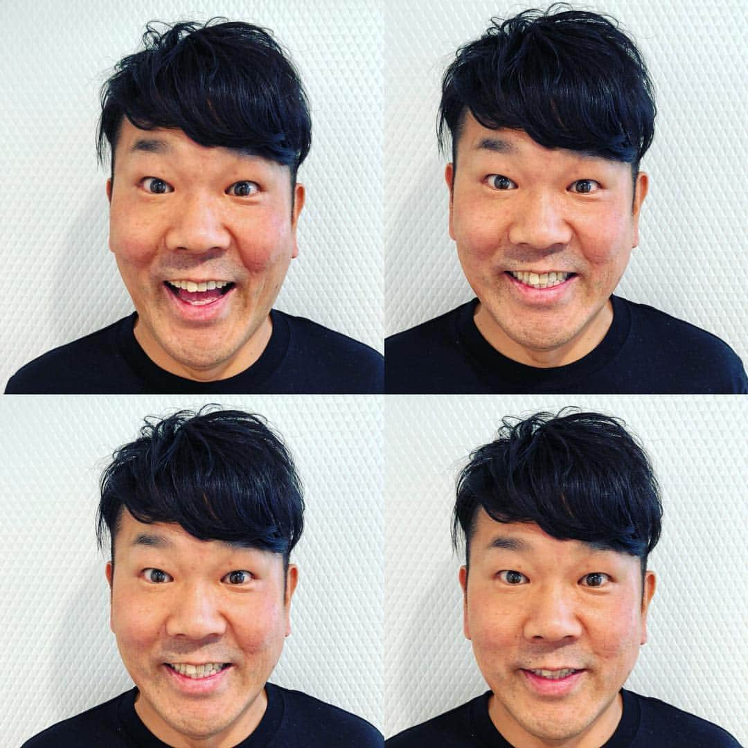 金丸佳右さんのインスタグラム写真 - (金丸佳右Instagram)「NEWフジモンヘアはどうですか？😏 見てると何故か不思議と癒されます🤔笑  皆さま連休を楽しくお過ごしください。  フジモンさんに癒されてください。  #ふじわら #藤原 #フジモン #連休 #癒し #筋肉美容師 #不思議の国のフジモン」7月14日 20時43分 - marumaru5528