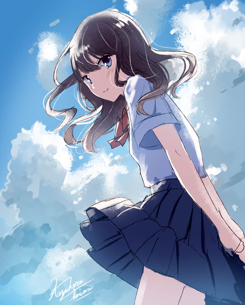 和遥キナさんのインスタグラム写真 和遥キナinstagram 夏 はじまる 青春女子高生 毎日jk企画 和遥キナ毎日jk企画 Jkブランド 青春 制服 Fjk Sjk Ljk イラスト イラストレーター イラストレーション 女子高生 高校生 描いてみた 絵