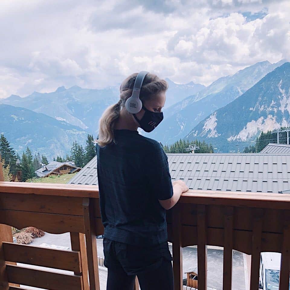 セラフィマ・サハノヴィッチのインスタグラム：「My paradise 🤤☺️」