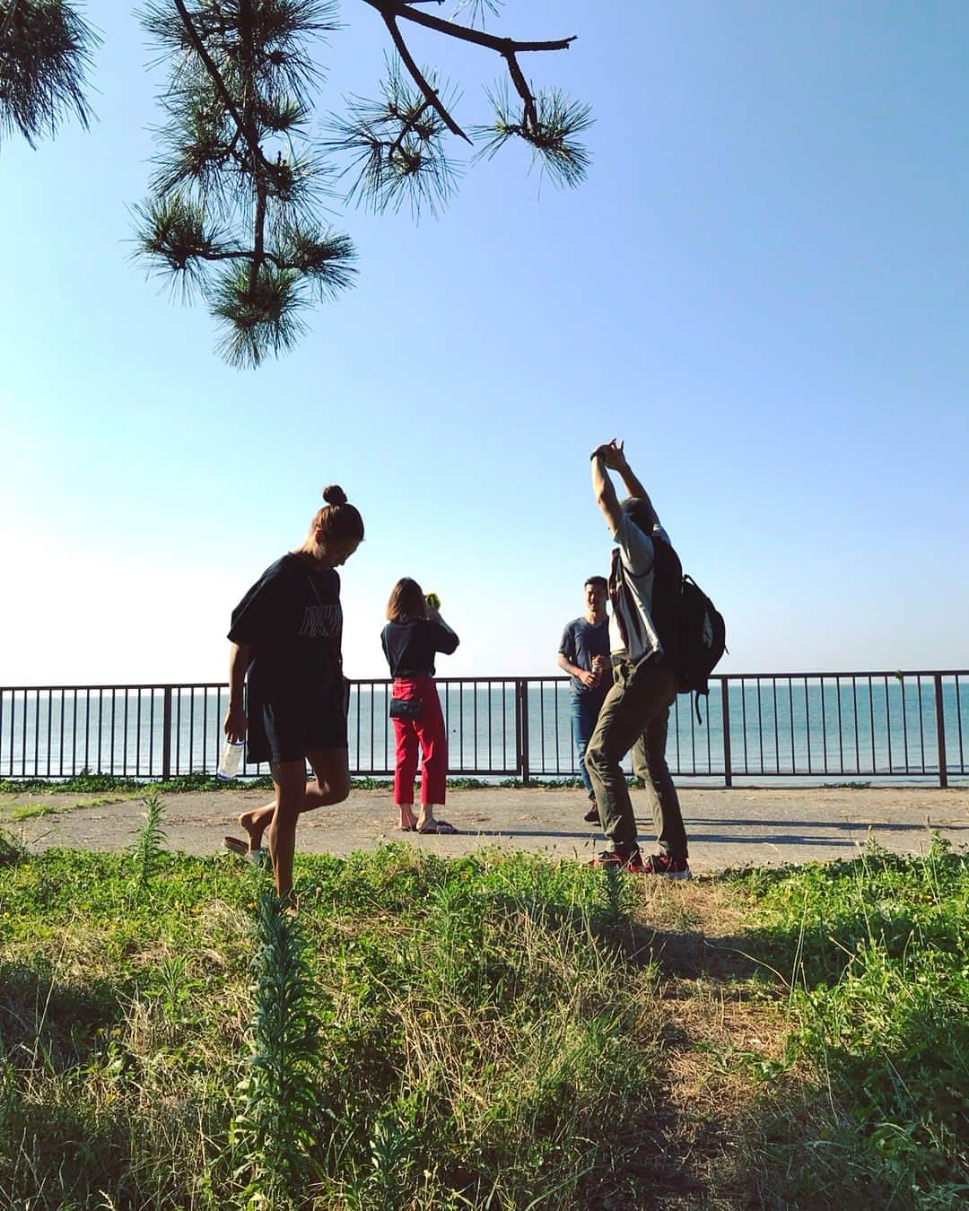 Chiharuさんのインスタグラム写真 - (ChiharuInstagram)「海〜🏝暑かった☀️ 、 #海 #千葉 #ビーチ #夏 #海岸 #beach #sea #ocean #friends #happy #love #summer」7月16日 14時13分 - chiharu.fit