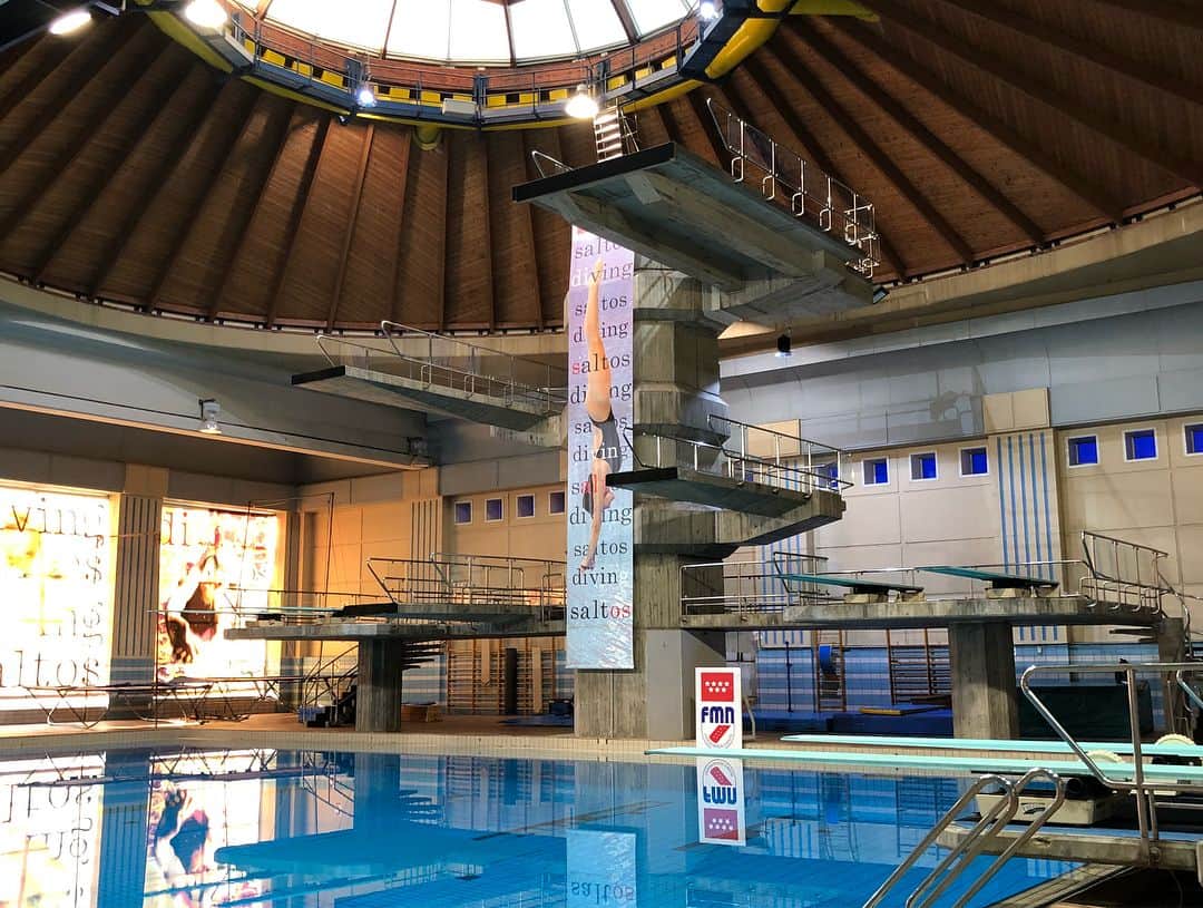 のインスタグラム：「Madrid Grand Prix is over. ・ I was 5th in the platform. The result was not good, but I am thankful for having a wonderful experience. ・ I'll do my best in World Junior. ・ Thank you for take a pic. ・ Next >> Ukraine🇺🇦 ・ ・ #madrid #grandprix #🇪🇸 #pic #107b #friends」