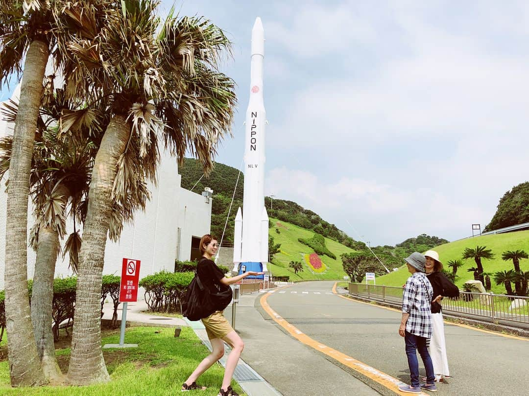 木村沙織さんのインスタグラム写真 - (木村沙織Instagram)「・ ロケット大きかったー。🚀 ・ ・ #種子島宇宙センター」7月16日 20時44分 - saoriiiii819