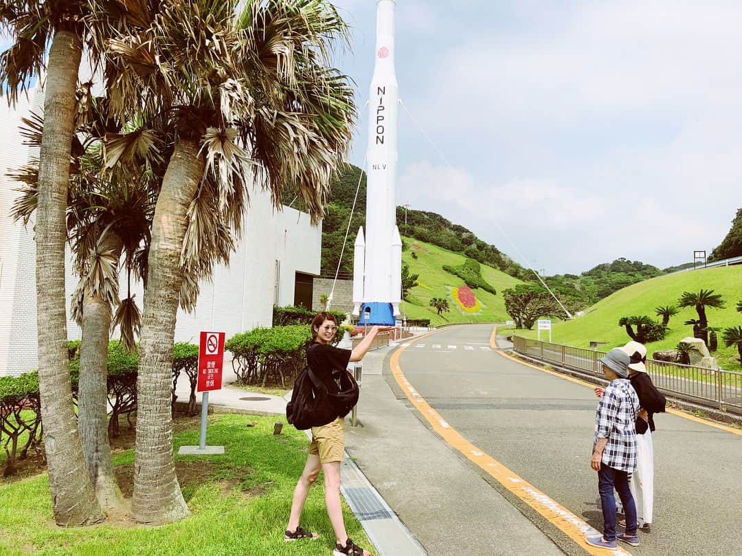 木村沙織さんのインスタグラム写真 - (木村沙織Instagram)「・ ロケット大きかったー。🚀 ・ ・ #種子島宇宙センター」7月16日 20時44分 - saoriiiii819