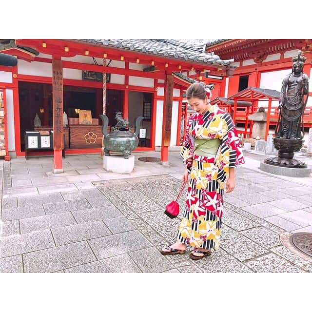 池江璃花子さんのインスタグラム写真 - (池江璃花子Instagram)「* This is Yukata👘 It is a tradition of Japan!🇯🇵✨ #京都 #kyoto」7月16日 21時21分 - ikee.rikako