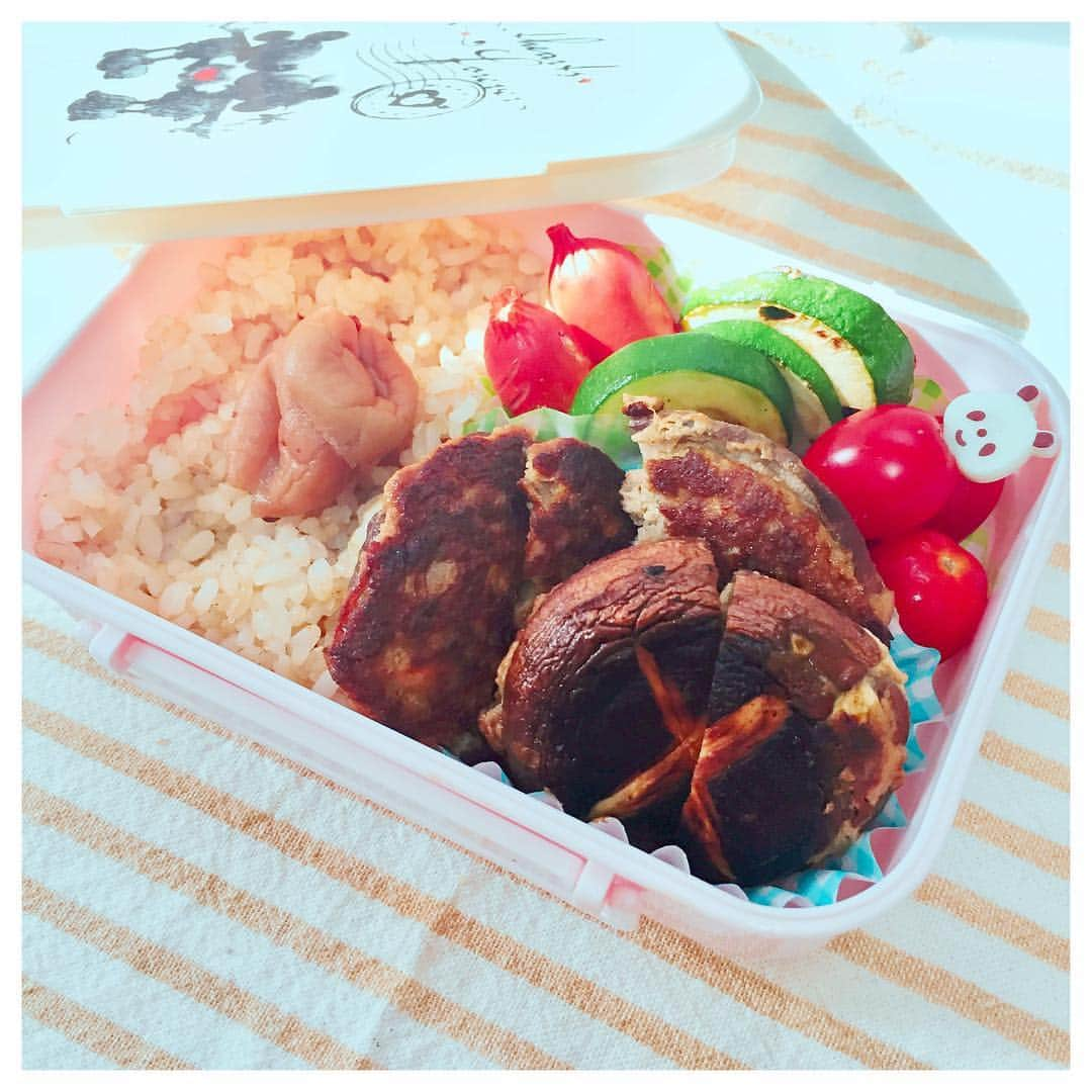 朝倉えりかのインスタグラム：「#えりかの弁当  メインは #しいたけの肉詰め . . #お弁当 #お昼ごはん #手作り #美容 #健康 #発芽玄米 #野菜 #アンバサダー #ウェルネスアンバサダー #朝倉えりか #selfie #style #portrait #wellness #health #organic」