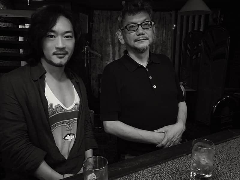 NKYMNのインスタグラム：「First Meeting with the LEGEND, Hideaki Anno, Evangelion Kantoku. 1981 was my first heads up to this immortal rock star in the Anime industry.  Around 1990, all Anime Otaku were labeled as creepers in Japan. Anno san intentionally shook the scene up, and smashed it in creating Evangelion. Watching Anime became major in Japan and worldwide. IMHO his success was the crit to end the negativity.   We danced around this topic in Kyoto, and I got that he wasn’t stoked, but actually disappointed by the world after Evangelion. It’s always a struggle for innovators to communicate to the world what they have in their brains. They have to frustratedly slog away to shape the world they want. Even successful artwork is not always successful in its communication. This is the creator’s fate. He has been thugging out the new Evangelion movie for 8 years.  Knowing all of this, I decided to offer my full arsenal of skills to help him make his dream conquest. (although his wife is also my friend! lol)  #keepall #unkeepall」