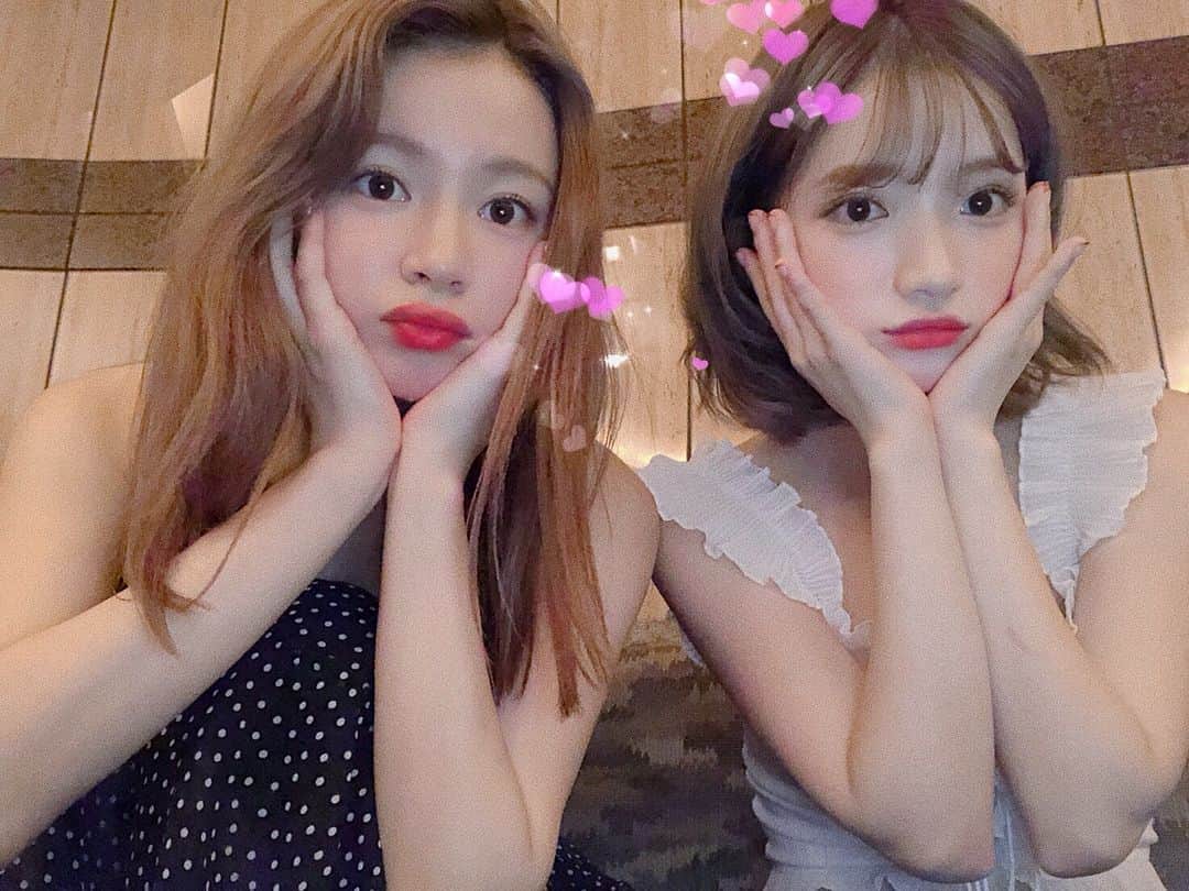 南りほのインスタグラム：「my sis yukira.🍒❤️💋」