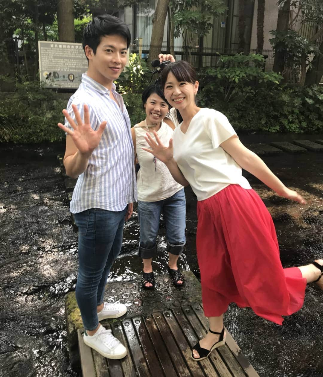 静岡朝日テレビ「サタハピ しずおか」さんのインスタグラム写真 - (静岡朝日テレビ「サタハピ しずおか」Instagram)「広瀬です。今日は久しぶりに純さんとロケ。しなやかな女性になりたい。 #サタハピ #三島 #美と健康 #三嶋柄ってなに？ #しなやかになるには？ #7月28日(土)放送 #竹田純 #広瀬麻知子 #ディレクターも一緒に」7月18日 15時40分 - satahapi