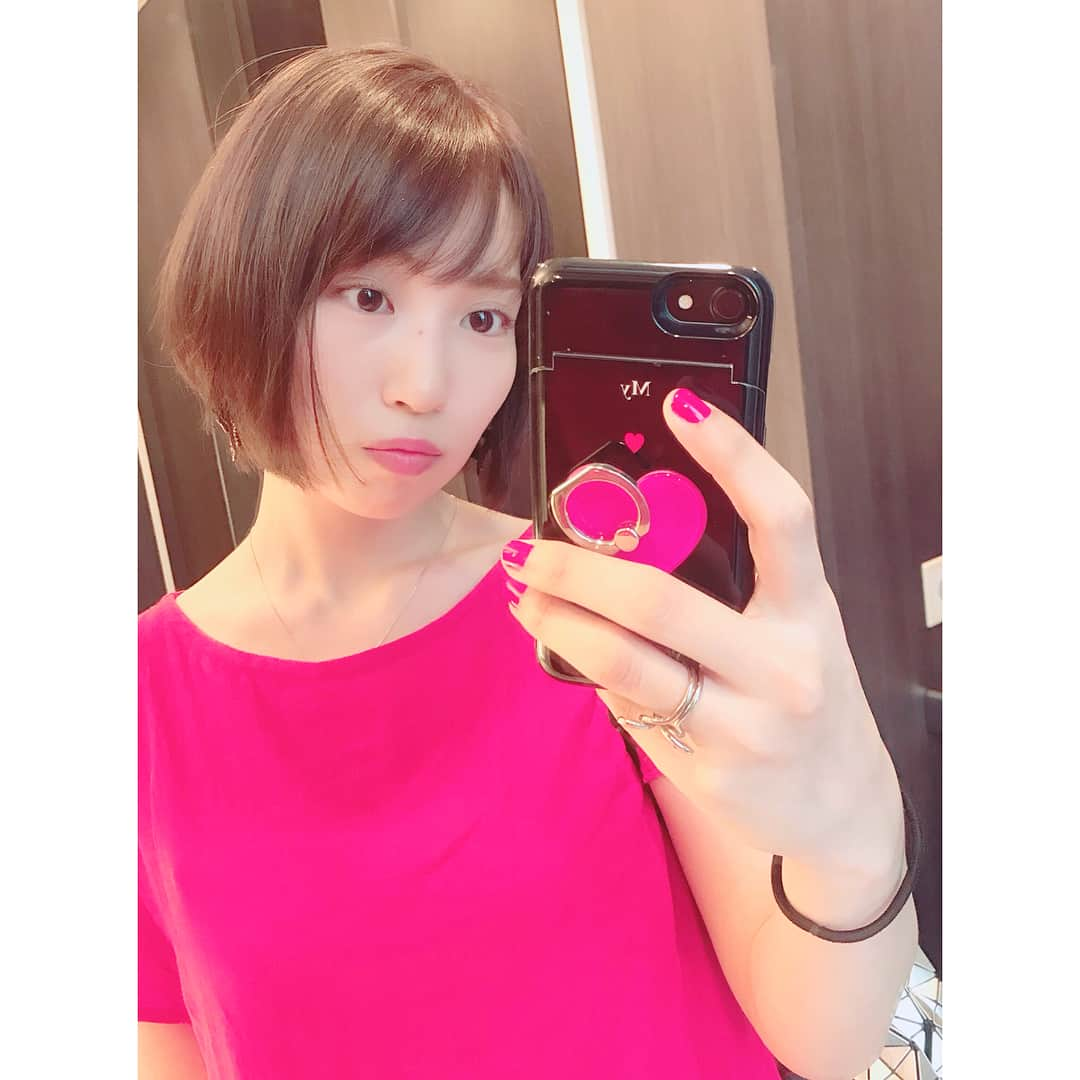 増田有華さんのインスタグラム写真 - (増田有華Instagram)「＊ ・ ・ ・ ばっさり！！！ ・ ・ ・ ・ ・ ・ ・ #haircut #shorthair #short #hair #cut #instagood #japanesegirl」7月18日 15時51分 - masuyuka_official