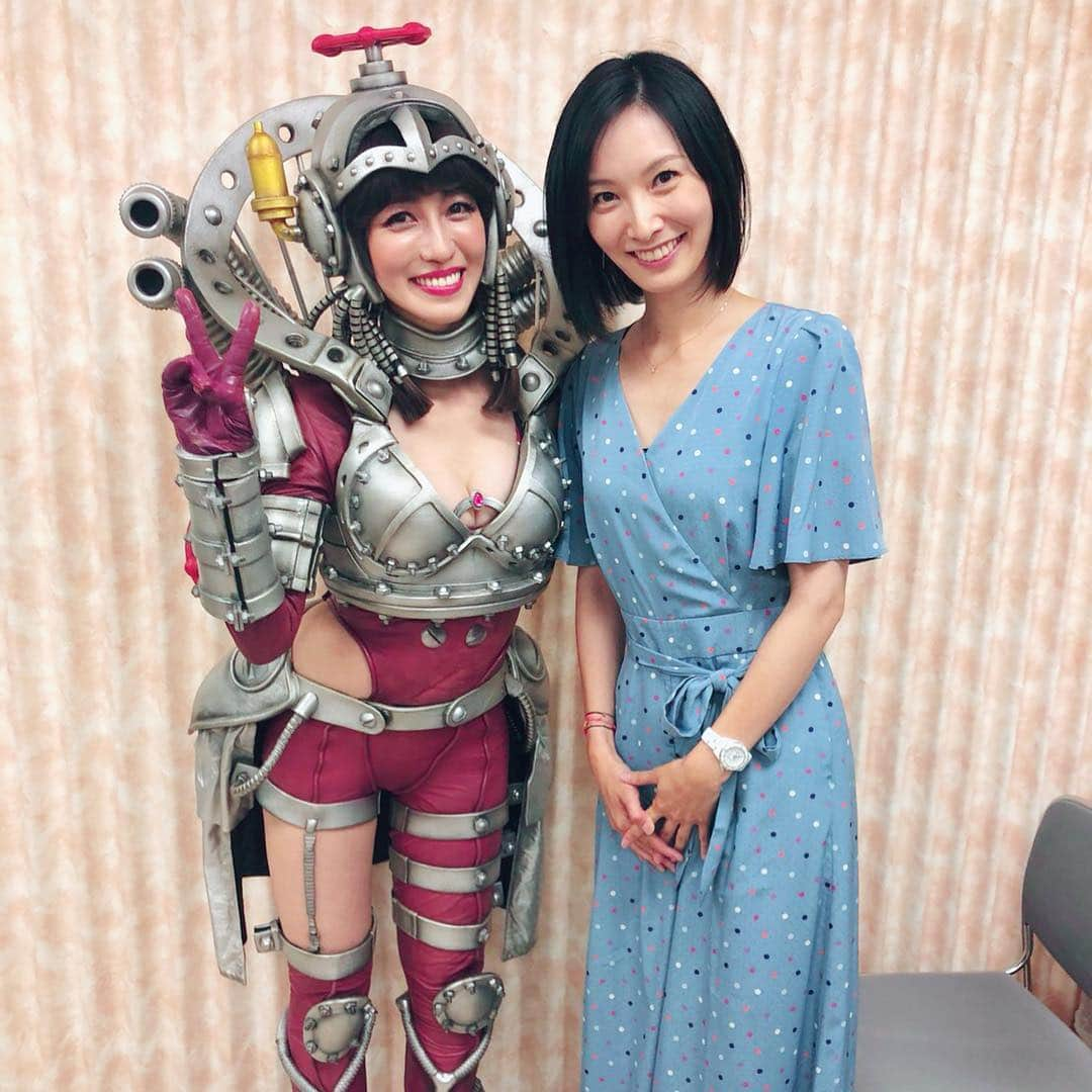 及川奈央さんのインスタグラム写真 - (及川奈央Instagram)「#ゴーオンジャー10yearsgrandprix  #上映イベント #長澤奈央 ちゃん #及川奈央 #なおなおコンビ #ハリケンブルー #ハリケンジャー #ケガレシア #ゴーオンジャー #ゴーオン10」7月18日 17時32分 - naooikawa