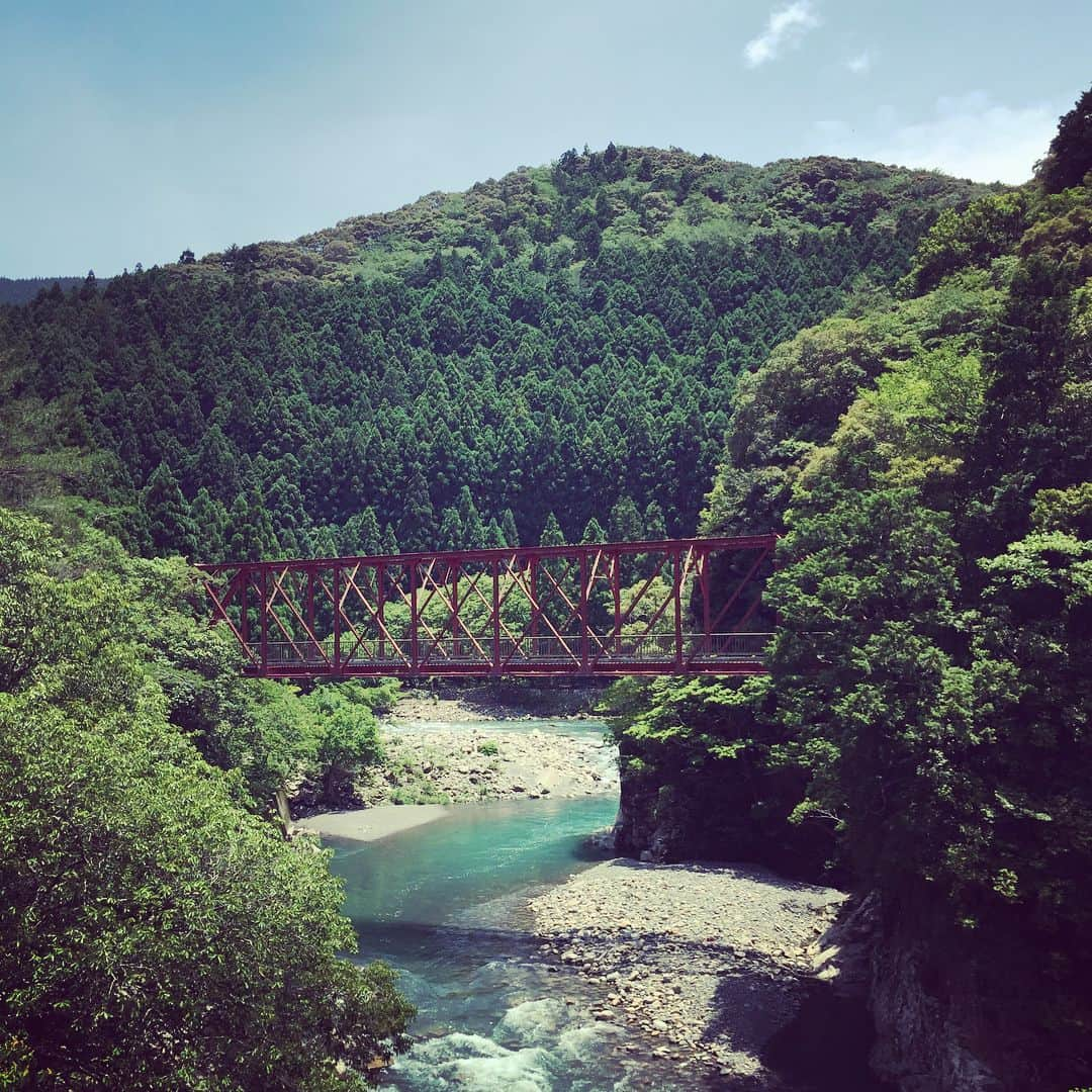 ジモフルさんのインスタグラム写真 - (ジモフルInstagram)「旧魚梁瀬森林鉄道 明神口橋  魚梁瀬森林鉄道は、伐採木搬出のために明治44年から昭和17年まで使用された日本初の森林鉄道施設です。  #ジモフル #jimoful #高知県 #文化遺産 #重要文化財 #産業遺産 #夏旅 #鉄道 #清流 #猛暑 #japan #japantrip #kochi #heritage #instatravel」7月18日 20時31分 - jimoful.pr