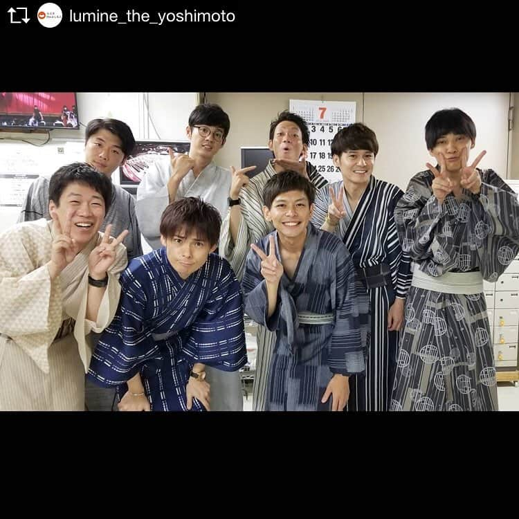 羽尻紘規さんのインスタグラム写真 - (羽尻紘規Instagram)「Repost from @lumine_the_yoshimoto @TopRankRepost #TopRankRepost 「イマっぽライブ」 沢山のお客様にお越しいただき、ありがとうございました！ . 夏らしく、浴衣姿でネタとコーナーやってみました！ ． ということで、こちらでは浴衣をたっぷりお届けいたします！張り切ってどうぞ！ . #トット桑原 #文豪みたい  #ネイビーズアフロはじり #若手の噺家さんみたい #祇園櫻井 #元気なピース #ケガは大丈夫です #ネイビーズアフロ皆川 #はしゃいでおります  #トット多田 #the夕涼み #さや香石井 #慣れない浴衣 #祇園木﨑 #おまつりの小5 #さや香新山 #座敷わらし ． ． #新宿 #お笑い #劇場 #ルミネtheよしもと #夏祭り #また会おう」7月19日 16時44分 - hajirihiroki