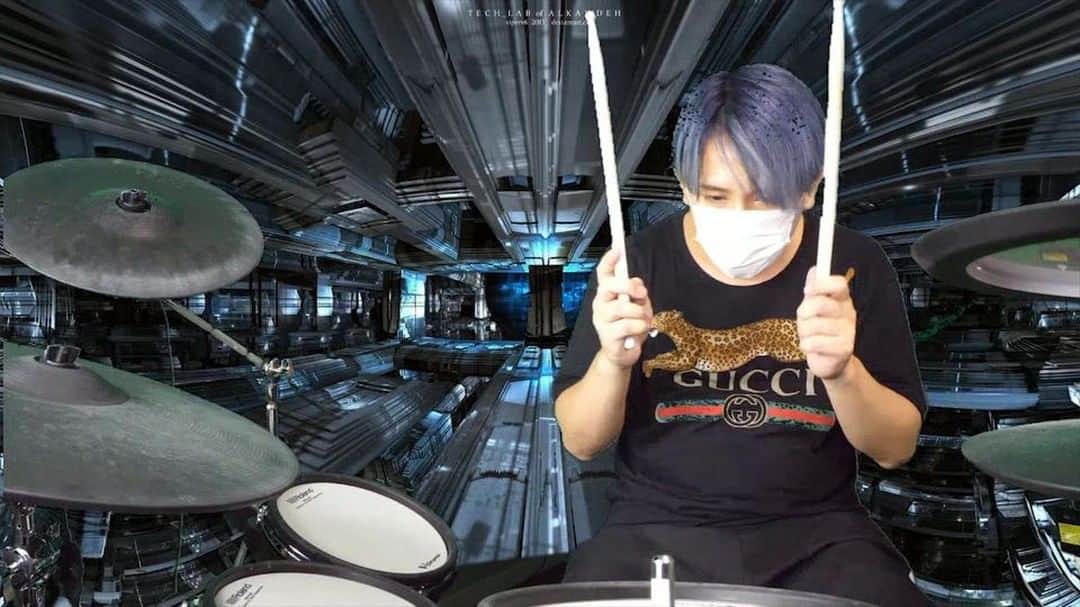 カブキンのインスタグラム：「Zedd & Elley Duhé - Happy Now  DRUM COVER  @zedd」