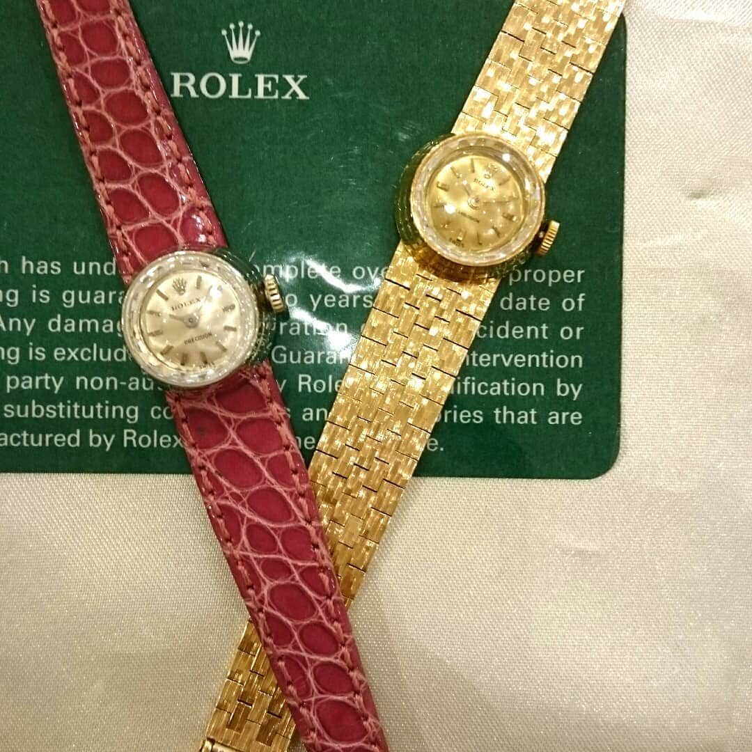 HIROBさんのインスタグラム写真 - (HIROBInstagram)「Vintage ROLEX CHAMELEON ▼18kwg  17003890-345010 ￥330,000tax ▼18kyg 17003890-477630 ￥580,000tax  #ROLEX#ロレックス #ROLEX CHAMELEON#カメレオン #antique#アンティーク#vintage #ビンテージ#fashionista#instagood#OOTD#YOLO#love #acccessories#アクセサリー#fashion#時計 #自分へのご褒美#丸ビル#新丸ビル#hirob」7月19日 20時31分 - hirob.jp