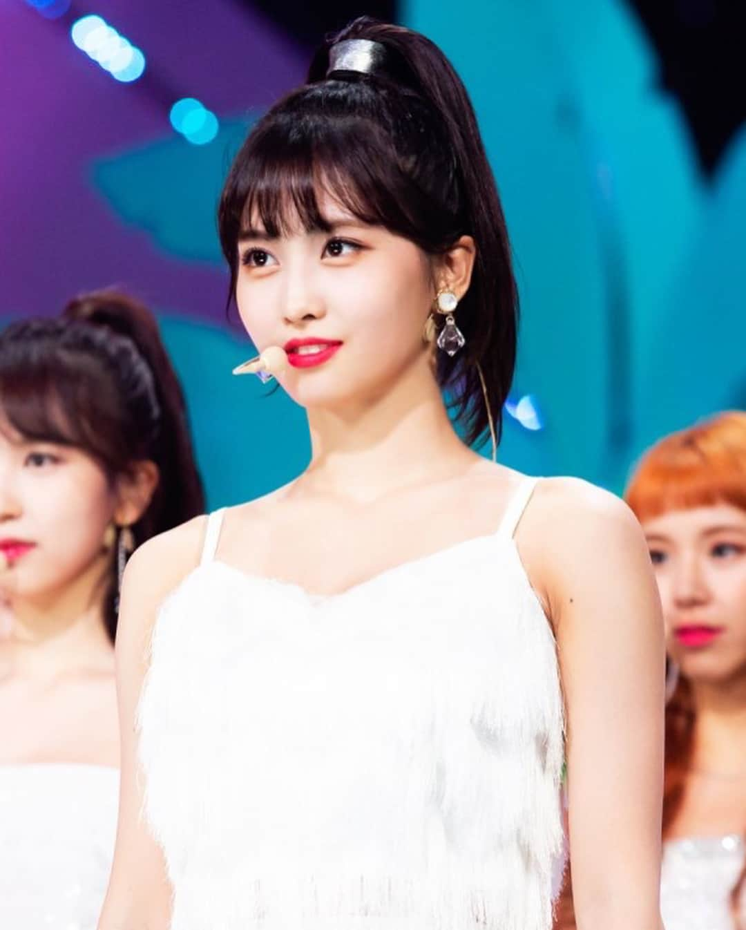 モモさんのインスタグラム写真 - (モモInstagram)「♡ [Official] #모모 - 180719 Inkigayo PD’s Note #트와이스 #모모 #平井もも #もも #TWICE © sbs」7月19日 20時33分 - momojype