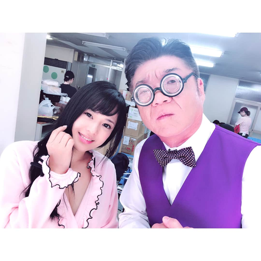 蒼井そらさんのインスタグラム写真 - (蒼井そらInstagram)「小沢さんと久しぶりの共演‪(*´v`)‬ * #bs_japan」7月20日 14時32分 - aoi_sola