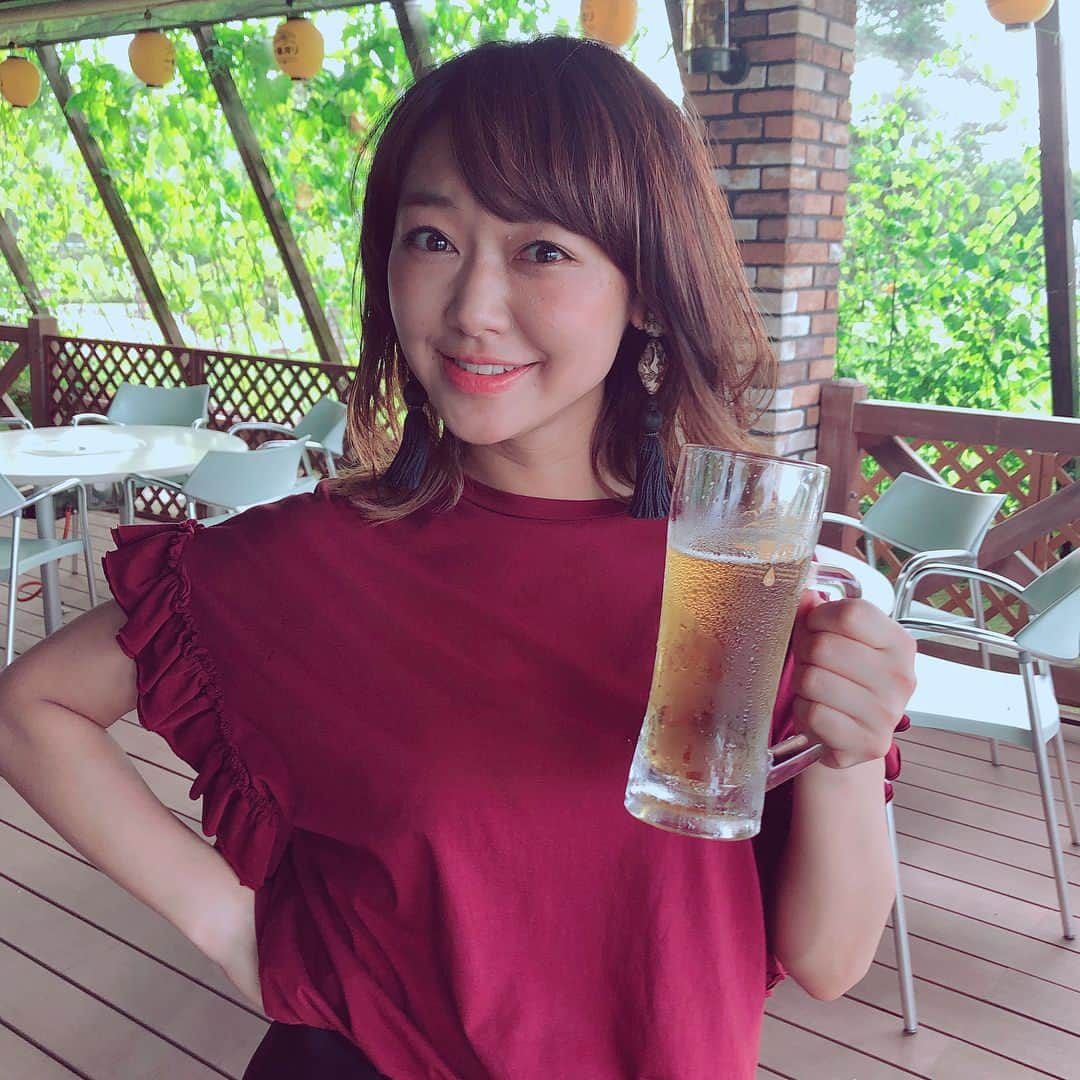 深瀬智聖さんのインスタグラム写真 - (深瀬智聖Instagram)「🍺KIRIN BEER FARM🍺 最高です🙏🙏🙏❤️ #キリンビール福岡工場  #キリンビアファーム #一番搾り #KBCラジオ #beer #fukuoka  #KIRIN #ビール  #BBQ #ジンギスカン  #夏 #泡 も美味い。。！ #ビールガール #2018 #CHiSEMiKU  #深瀬智聖」7月20日 17時19分 - chiseifukase