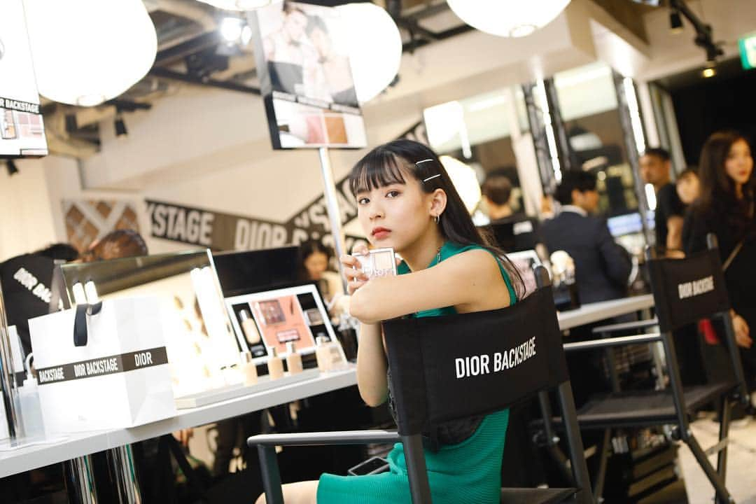 ミチさんのインスタグラム写真 - (ミチInstagram)「@diormakeup  backstage makeupを体験できるポップアップストアが表参道に💄 新製品のタッチアップたくさん感動しました…皆さんも是非足を運んでみてください💭 #dior  #diorbackstage  #ディオールバックステージ」7月20日 18時55分 - mi0306chi