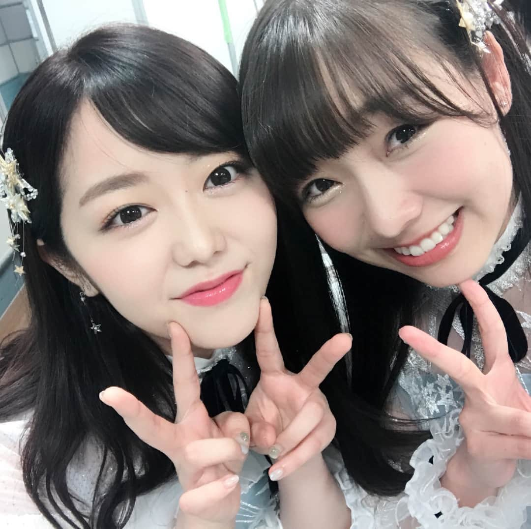 須田亜香里さん応援アカウントのインスタグラム：「【Twitter】#須田亜香里 #SKE48 社交ダンスを踊るキンタロー。さんとフライングゲットでコラボ！私は間奏で峯岸さんとペアダンス💃 柏木さんは明日お誕生日！同い年ですが、一足お先に27歳おめでとうございます😏💕 SKEの出番は4時間後！  #音楽の日 #キンタロー。さん #AKB48 #フライングゲット  #少しずつ仲良くなろうキャンペーン」