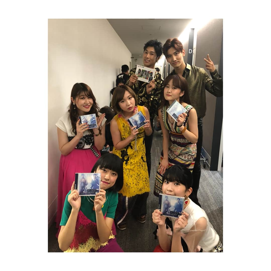 かれん（古賀かれん）さんのインスタグラム写真 - (かれん（古賀かれん）Instagram)「. Mステありがとうございました！ . 一緒に出てくださったSHAMGODさん、DAIGOさん、［ALEXANDROS］さんと福士蒼汰さん、東方神起さん！ . #musicstation #Mステ #littlegleemonster  #リトグリ  #世界はあなたに笑いかけている  #8/1 #よろしくお願いします」7月21日 9時48分 - lgm_karen_official