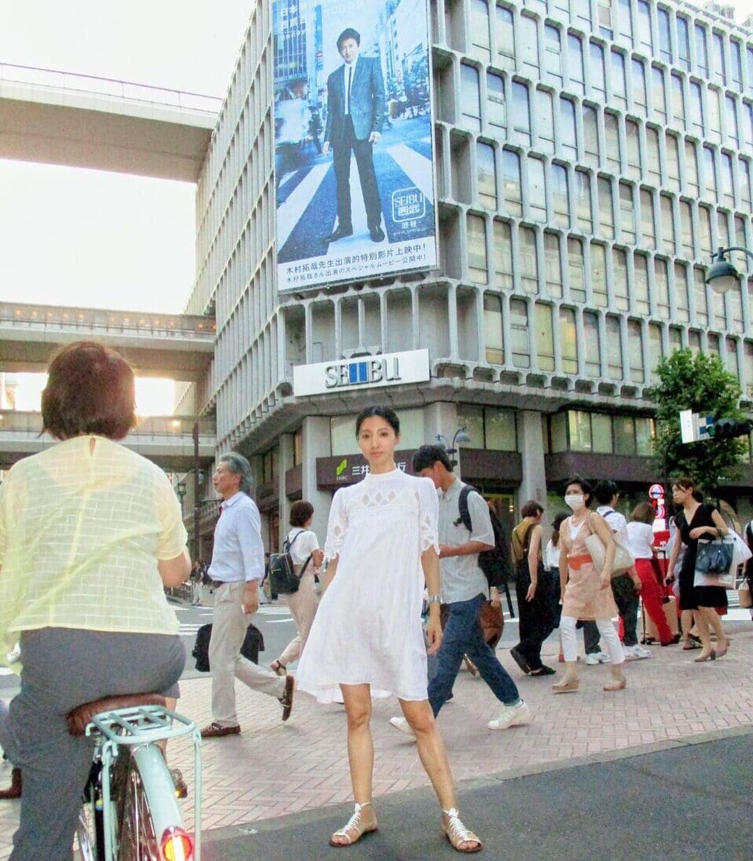 飯島望未さんのインスタグラム写真 - (飯島望未Instagram)「#Tokyo  #キムタク Photo cred @takaoiwasawa」7月22日 10時01分 - nozo0806