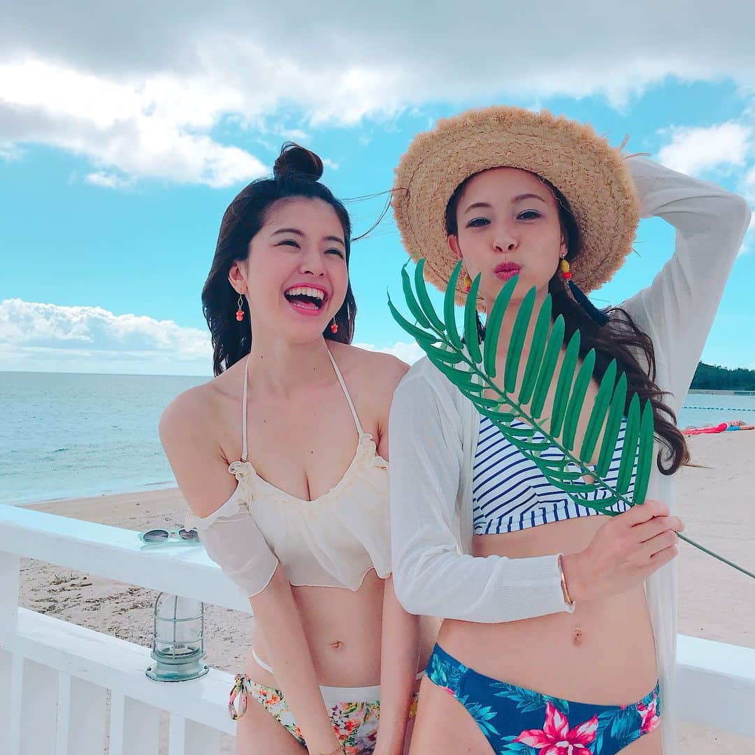 崎山一葉さんのインスタグラム写真 - (崎山一葉Instagram)「ハナちゃんから写真いただきました💗👙 いま放送中です👀 8チャンネル！」7月22日 16時02分 - kazuha_sakiyama