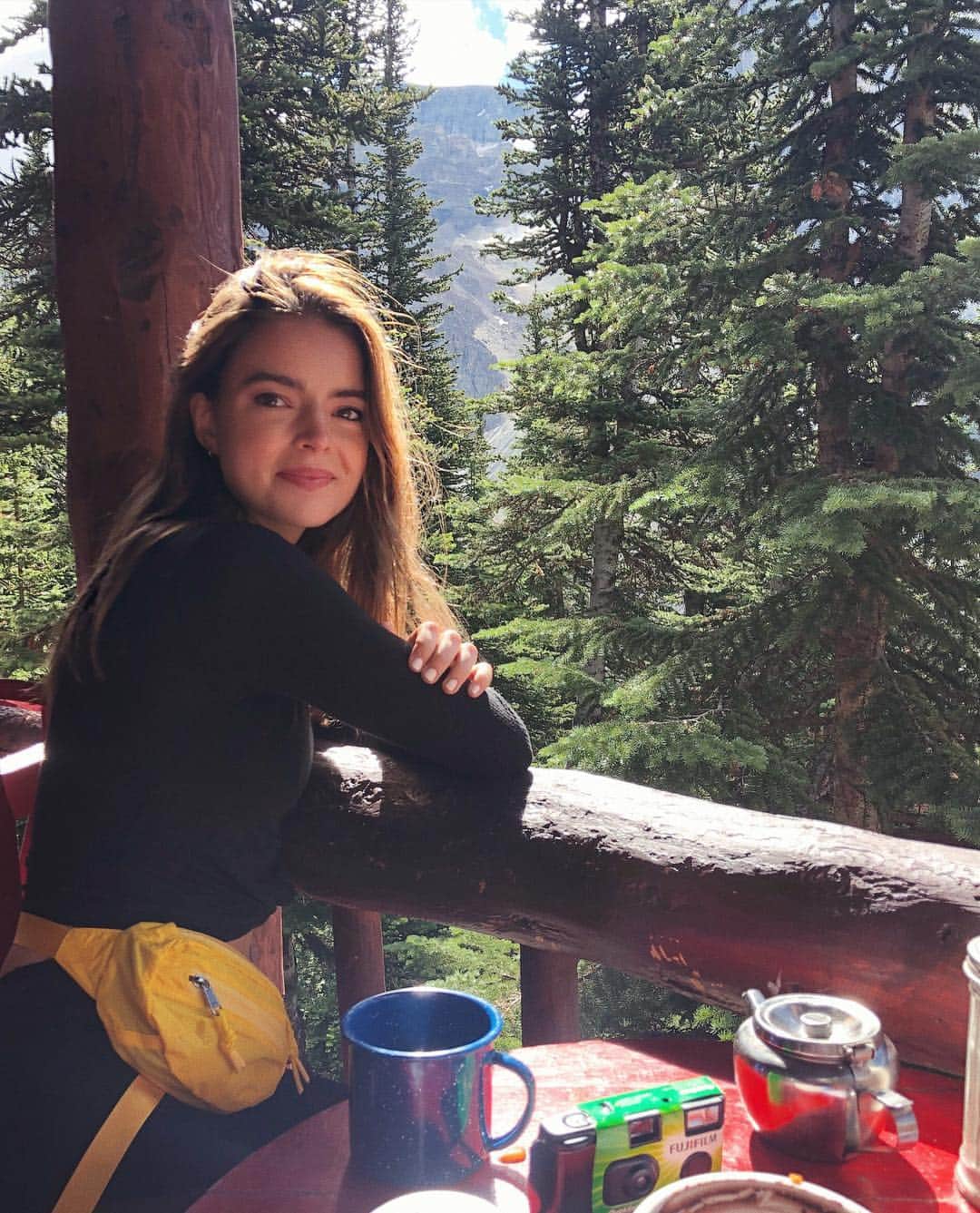 キャサリン・C・ヒューズのインスタグラム：「tea houses on mountains 💯」