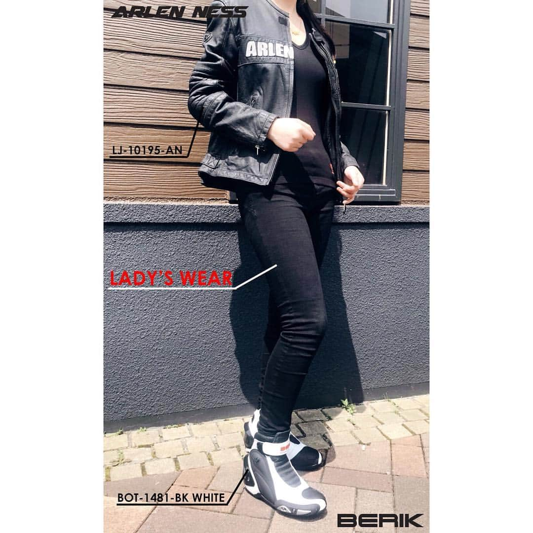 berikさんのインスタグラム写真 - (berikInstagram)「BERIK LADY'S WEAR LJ-10195-AN 1COLORS 6SIZES BOT-1481-BK 3COLORS 10SIZES #berik #arlenness #pants #biker #lady #leather #dainese #taichi #alpinestar #ベリック #アレンネス #パンツ #デニム #新作 #人気モデル #革 #レザー #ジャケット #おしゃれスタイル #バイクファッション」7月23日 16時24分 - berik__official