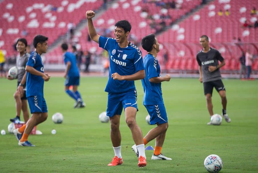 熊谷駿のインスタグラム：「リーグ優勝🏆🏅 #albirex #albirexniigatasingapore #singaporepremierleague #SPL」