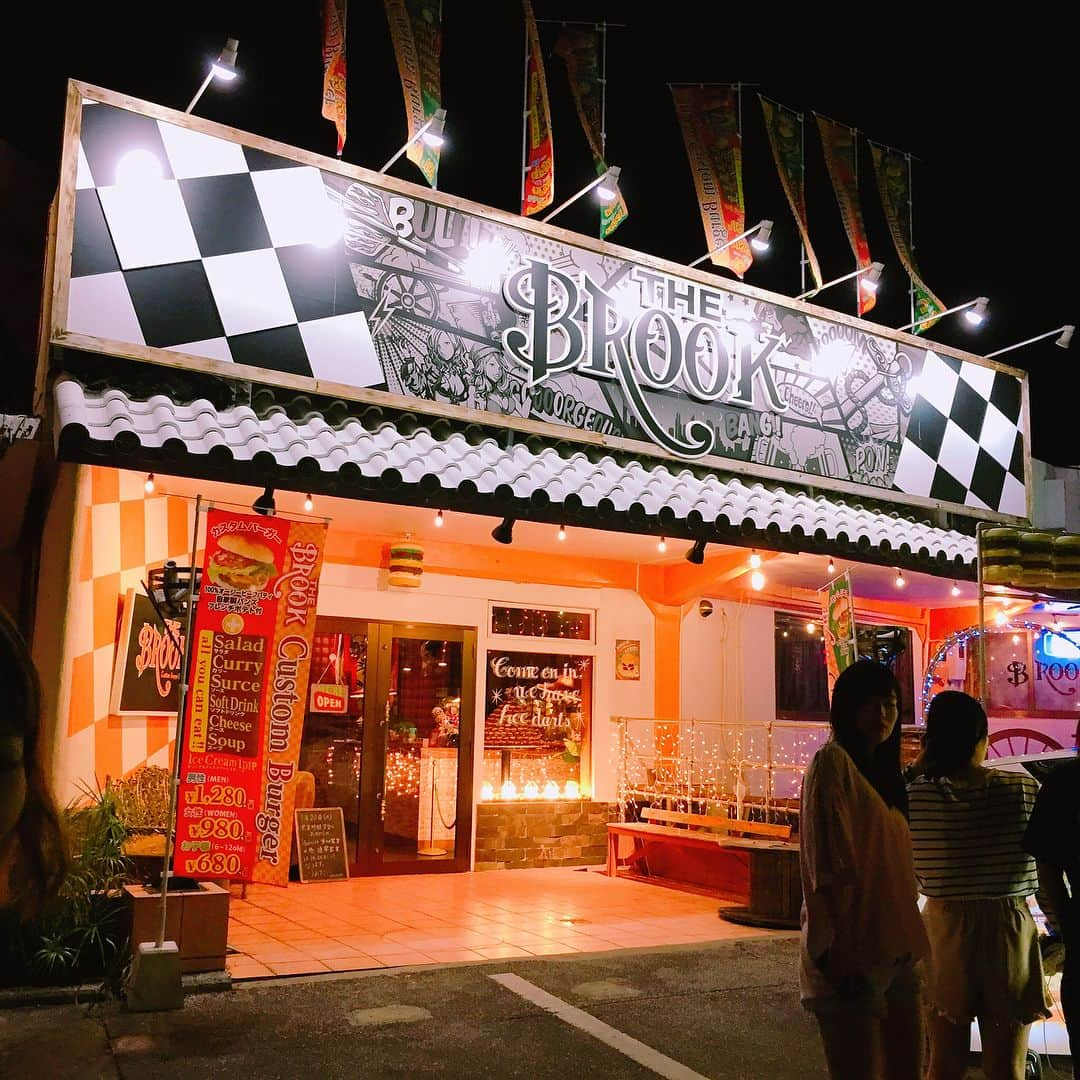 小島夕佳さんのインスタグラム写真 - (小島夕佳Instagram)「THE BROOK🍔🌟 in Okinawa」7月24日 7時51分 - kojimayuukataso