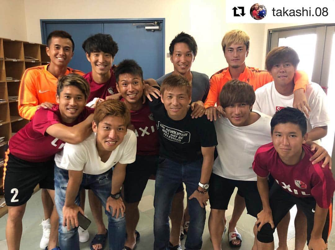 サッカーニュース：Qoly（コリー）さんのインスタグラム写真 - (サッカーニュース：Qoly（コリー）Instagram)「W杯戦士も次なる戦いに向けての準備を開始‼️. . 新シーズン、共に新たなクラブでプレーすることが決まっている、乾貴士と大迫勇也は鹿島アントラーズへの練習参加で始動‼️」7月24日 16時14分 - qolyjp