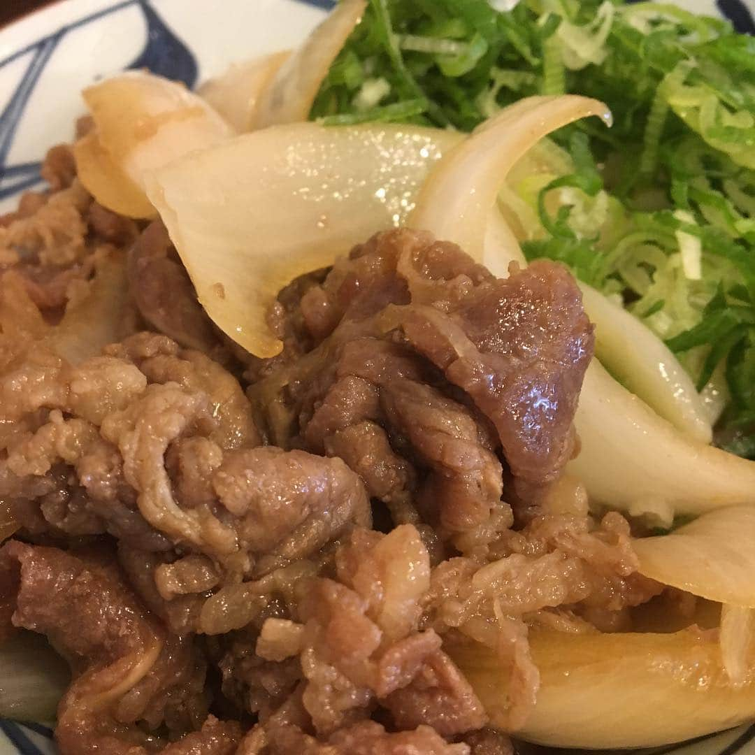 向清太朗さんのインスタグラム写真 - (向清太朗Instagram)「肉うどん。 #牛大盛り #ネギ大盛り #ぶっかけ冷やし #夏にスタミナ #最高かよ」7月24日 20時19分 - tensinmukai