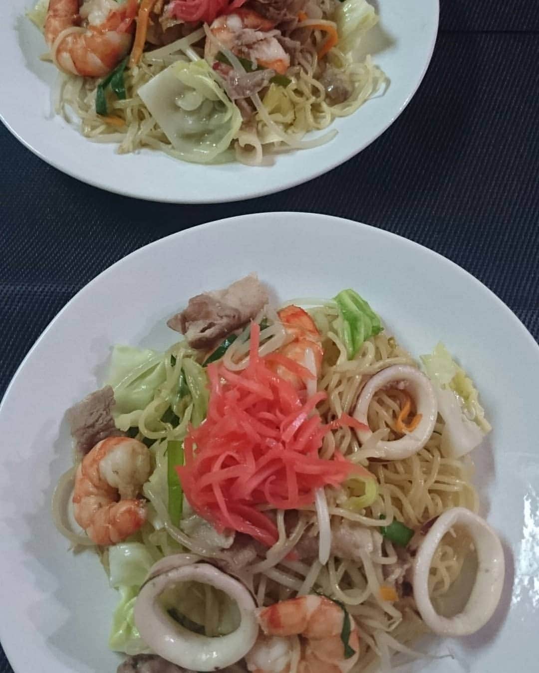 水谷雅子さんのインスタグラム写真 - (水谷雅子Instagram)「#晩ごはん#おうちごはん#dinnertime🍴  #リクエスト晩ごはん  #塩やきそば #マルちゃん塩焼きそば」7月24日 20時45分 - mizutanimasako