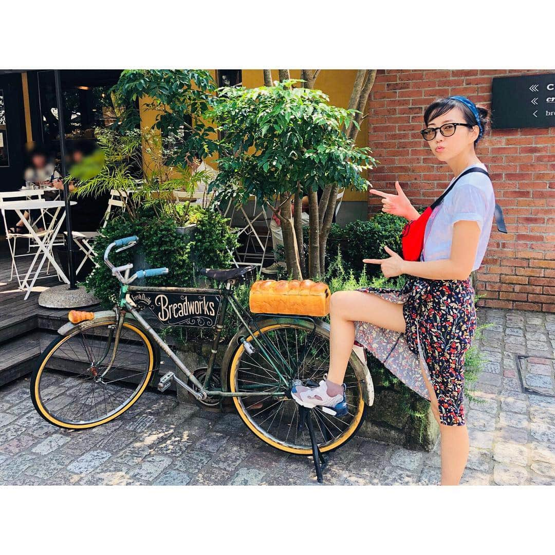 木南晴夏さんのインスタグラム写真 - (木南晴夏Instagram)「パンチャリ #🍞💛🚴‍♂️」7月24日 23時42分 - kinamitopan