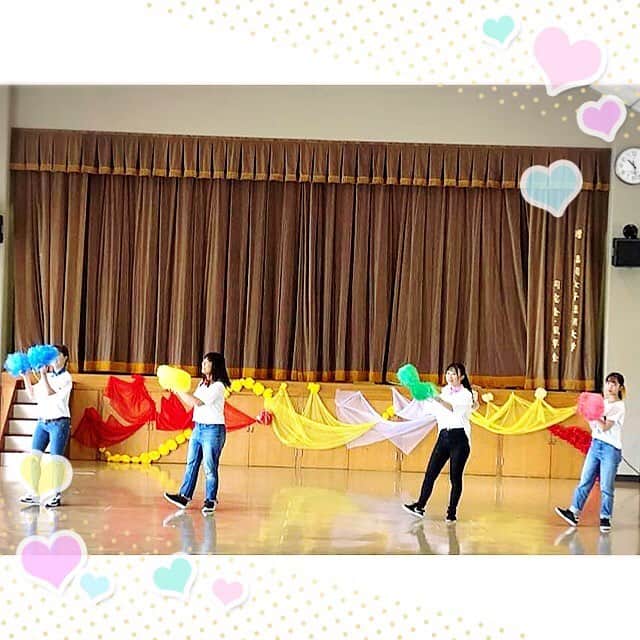のインスタグラム：「@fukuoka_wjc  子ども学科 リズムダンス発表会 . . #福岡女子短期大学 #福岡女子短大 #福女短 #ダンス #幼児ダンス #リズムダンス #体育 #遊び #運動好き #fwjc #子ども学科 #幼稚園の先生 #保育士 #幼稚園教諭 #保育士の卵 #元気いっぱい #楽しさ #キラキラ #笑顔 #childcare #paformance  #dancepaformance  #enjoy #fun #photography #our_everyday_moments #uniteinmotherhood #japan_photo_now #japan_daytime_view」