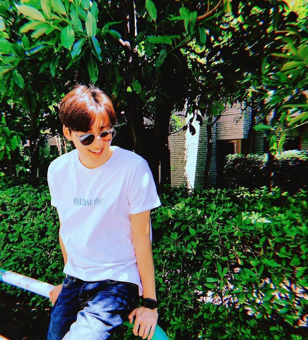 ケビン・ウーのインスタグラム：「• Admin's Words 🌸 -  To be honest I shocked when I'd known about Kevin's decision BUT after a short time I thought about everything and I concluded to support my Angel as always 👀💜 No matter where you are or what you do , You're my first and last bias ever and I'll support you in all ways I CAN ~  When I saw your face for the first time I just fell in love with your lovely face , A blond boy in white *-* ( I mean playground  era ) but after a while I understood your nice personality and this is why I love my angel and I don't want to let you go NEVER forever ♡  That's All  Fighting KEVIN WOO 💜 @kevinwoo_official」