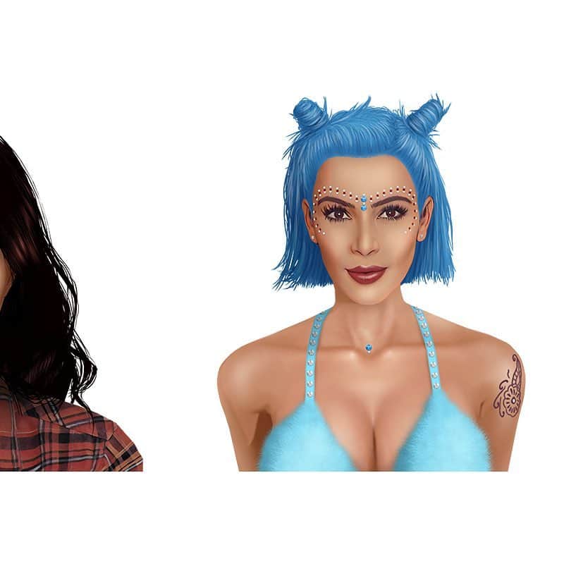 KIMOJIのインスタグラム：「90s KIMOJIS NOW IN THE KEYBOARD」