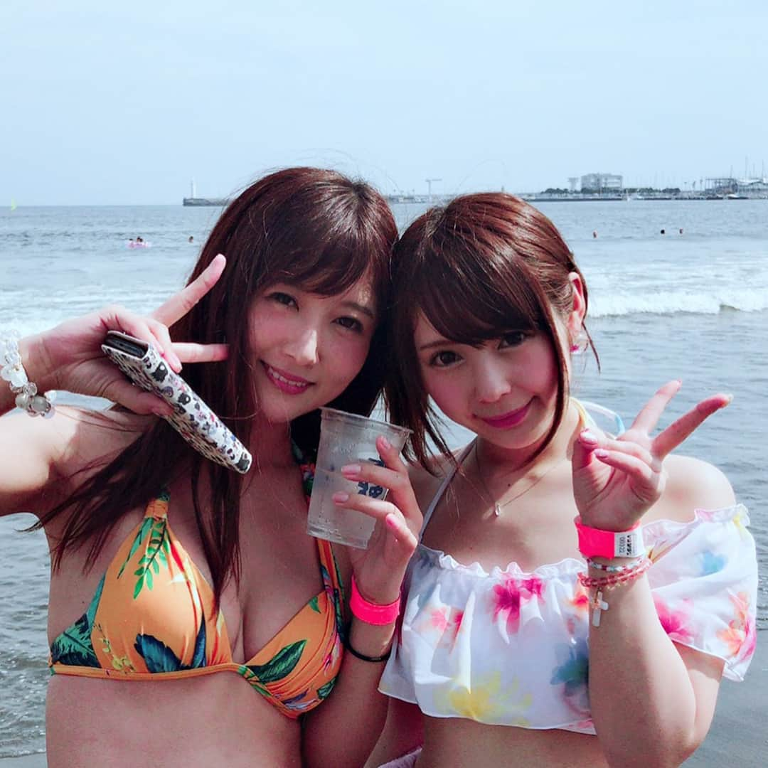 佳苗るかさんのインスタグラム写真 - (佳苗るかInstagram)「楽しかったです(*´◒`*)💗💗💗 #江ノ島 #海 #湘南 #みんなと #仲良し #夏の思い出 #かき氷」7月26日 0時01分 - ruka_kanae