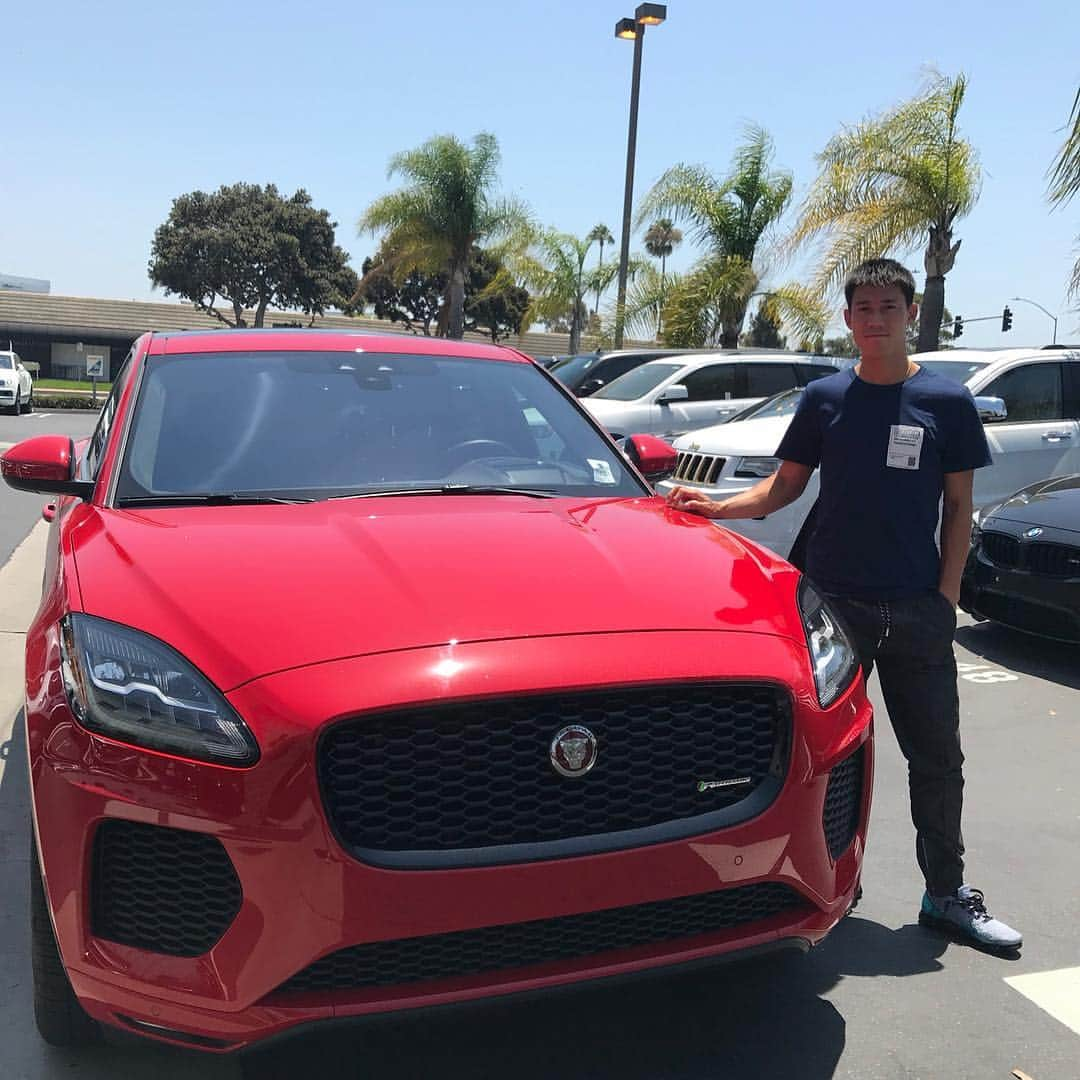 錦織圭さんのインスタグラム写真 - (錦織圭Instagram)「‪Leaving California.  Thank you @jaguar for always helping with a car. ‬ ‪Florida here we come!!!!!‬」7月26日 5時31分 - keinishikori