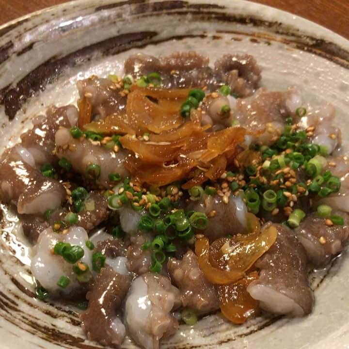 石川修司のインスタグラム：「たこ #博多 #うまし #ありがとうございました😊」