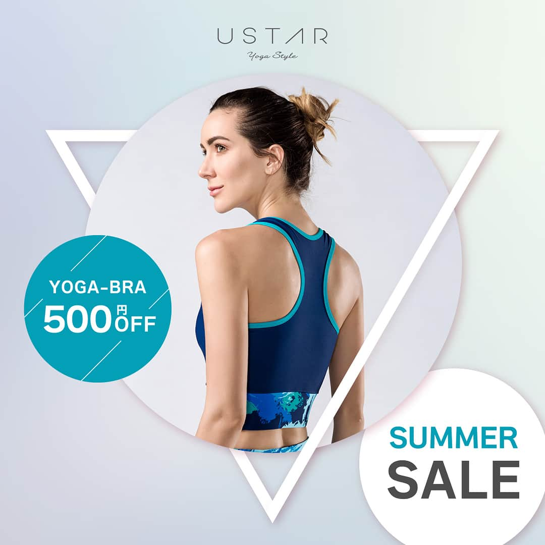 Ustar Tokyoさんのインスタグラム写真 - (Ustar TokyoInstagram)「🌼SUMMER SALE🌼 USTARのヨガブラが今なら50%OFF！ さらにInstagram限定の💝500OFFクーポン💝配布中！ ・ ・ 🏖【Amazonクーポンコード】→【 USTHT500 】 Amazonで『USTAR ヨガ』を検索して対象商品購入の最後にクーポンコードを入力するだけで500円OFF！ ・ ・ 🏖【セール期間】本日から8/8(水)まで ・ ・ ・ #キャンペーン #クーポン #期間限定 #お得 #ヨガウェア #ヨガ好き #朝ヨガ #ヨガ #産後ヨガ #呼吸 #リラックス #体幹 #痩せる #ビューティー #シェイプアップ #筋トレ女子 #bodymake #ワークアウト #宅トレ #宅トレ女子 #ジム通い #ジム #ジム女子 #ジムウェア #ダイエット #ピラティス #朝活 #朝ラン #ランニングスタイル」7月26日 17時59分 - ustar_yoga