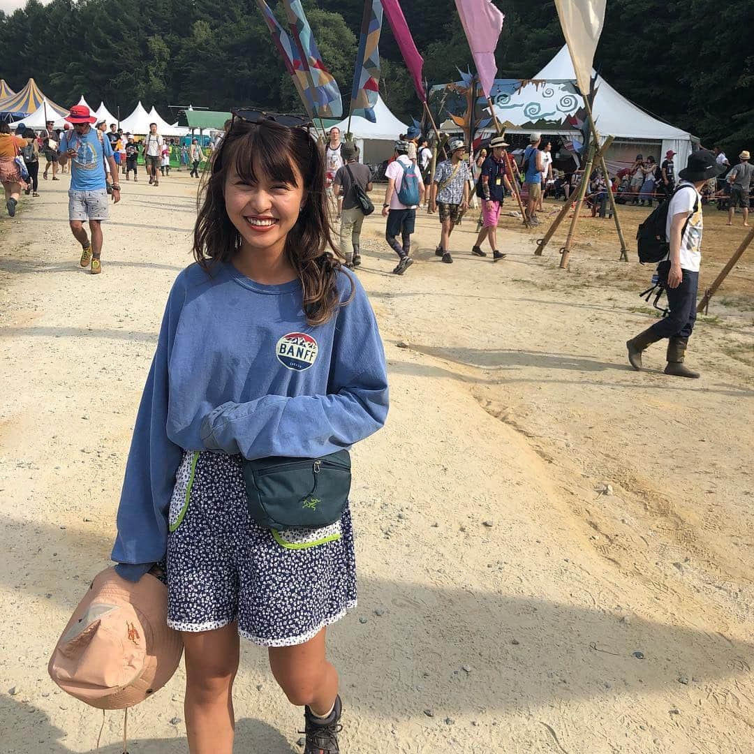 三原勇希さんのインスタグラム写真 - (三原勇希Instagram)「#fujirock2018 た の し い 〜 ❤️🌈🧡 #三原のフェス着」7月27日 16時27分 - yuukimeehaa