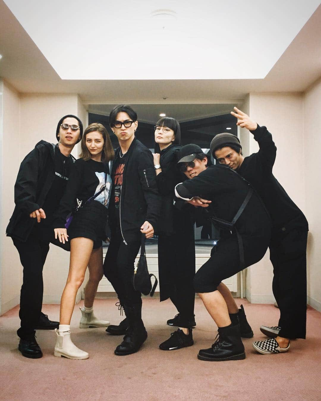 エリーローズさんのインスタグラム写真 - (エリーローズInstagram)「Black Gang #fujirock」7月27日 22時25分 - ellirose