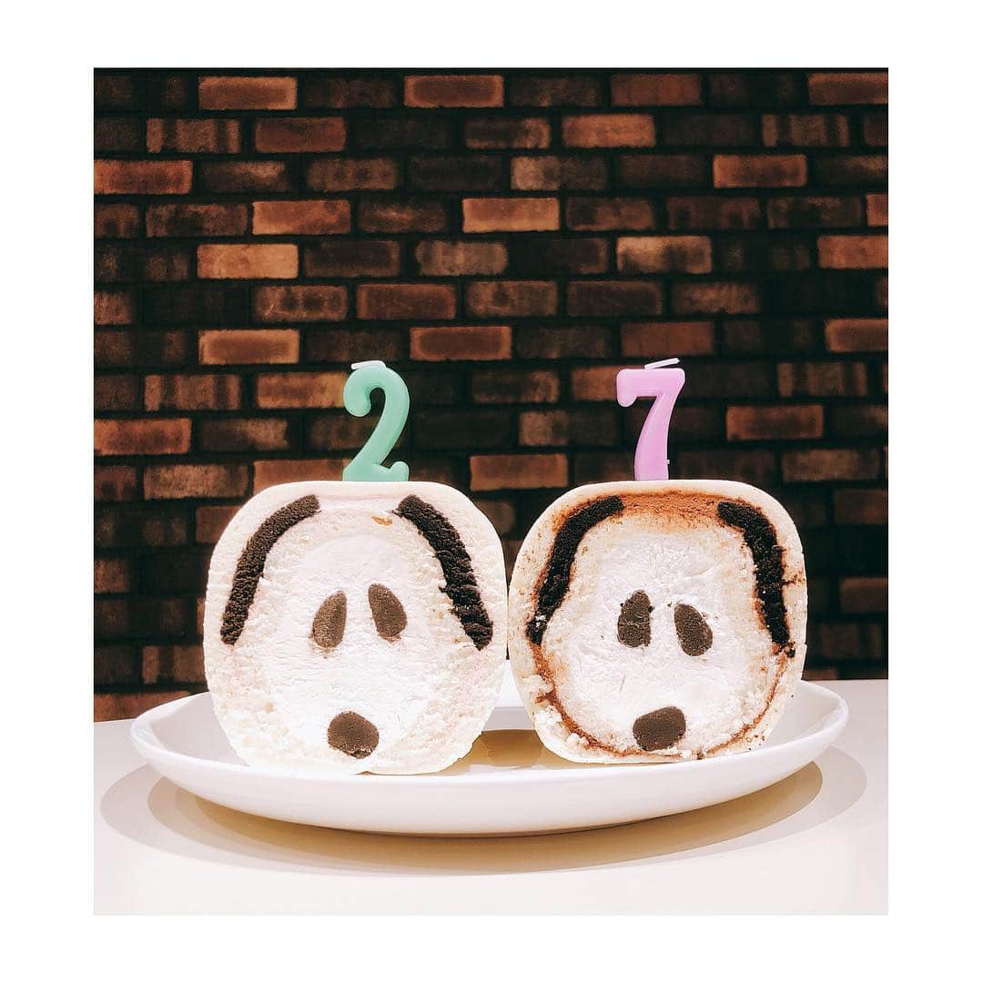 松井玲奈さんのインスタグラム写真 - (松井玲奈Instagram)「お祝いのケーキ。 事務所の方達からいただいたオシャレホットプレートも嬉しかったな。 友達呼んでタコパするんだ！」7月28日 10時18分 - renamatui27