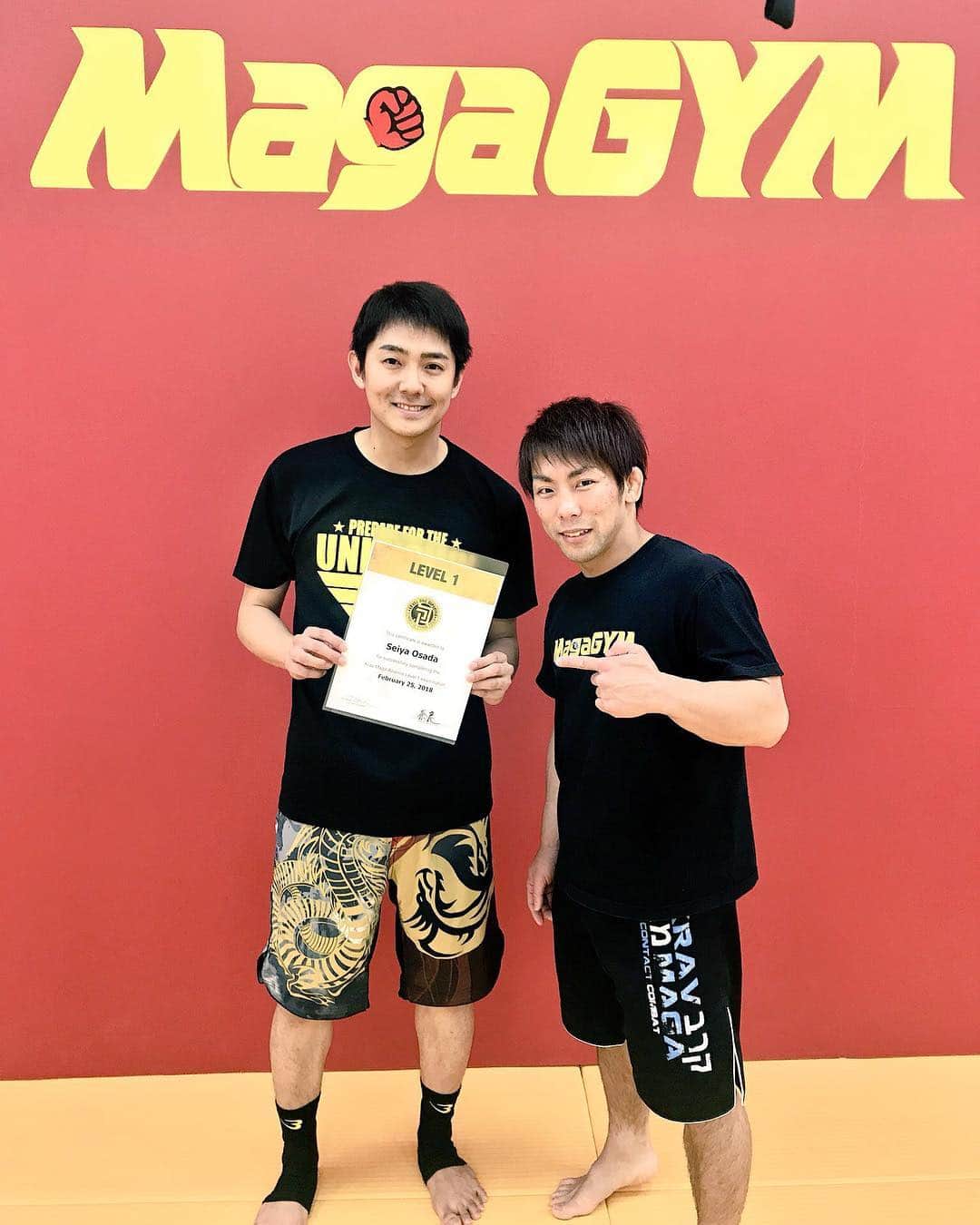 長田成哉のインスタグラム：「負荷をかけて自分を追い込む場。  そろそろオレンジベルトの勉強も始めよ。  #マガジム赤坂三周年 #マガジム #クラヴマガ #kravmaga」