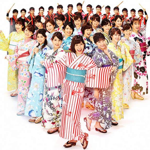 フジテレビアナウンサーのインスタグラム：「今日から始まったフジテレビ夏のイベント #THEODAIBA2018 ようこそ！！ワンガン夏祭り🕺🌴 今年は榎並アナ率いる#四代目オマツリ男アナ 🥁と、 リーダー山﨑アナによる #お台場ワンガン娘18 👘 あわせてアナウンス室総勢33人のPR隊🙋‍♀️🙋‍♂️ 9月2日まで全力で盛り上げます！！ スワイプ👆⌒して、 四代目オマツリ男アナの太鼓演舞をのぞき見👀！ 夏の間に随時披露していくようですよ☺️ #フジテレビ #フジテレビアナウンサー #お台場冒険王 #ではないけれど #同じ気持ち #楽しい夏になりますように  台風12号の影響も各地で出ています。 お出かけの際は最新の気象情報をご覧になって、 早め早めの行動を心がけてくださいね。」